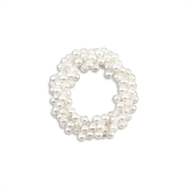 Sui Ava Classic Pearl Elastic - White 